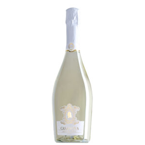 Casanova Zero Alcohol sparkling non-alcoholic drink from Piedmont, Italy, made with white grape must and natural aromas.